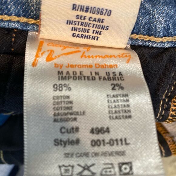 Citizens Of Humanity Medium Blue Boot Cut Jeans - Picture 12 of 14